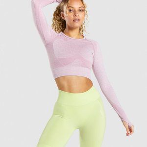 Gymshark Flex Sports Long Sleeve Crop Top